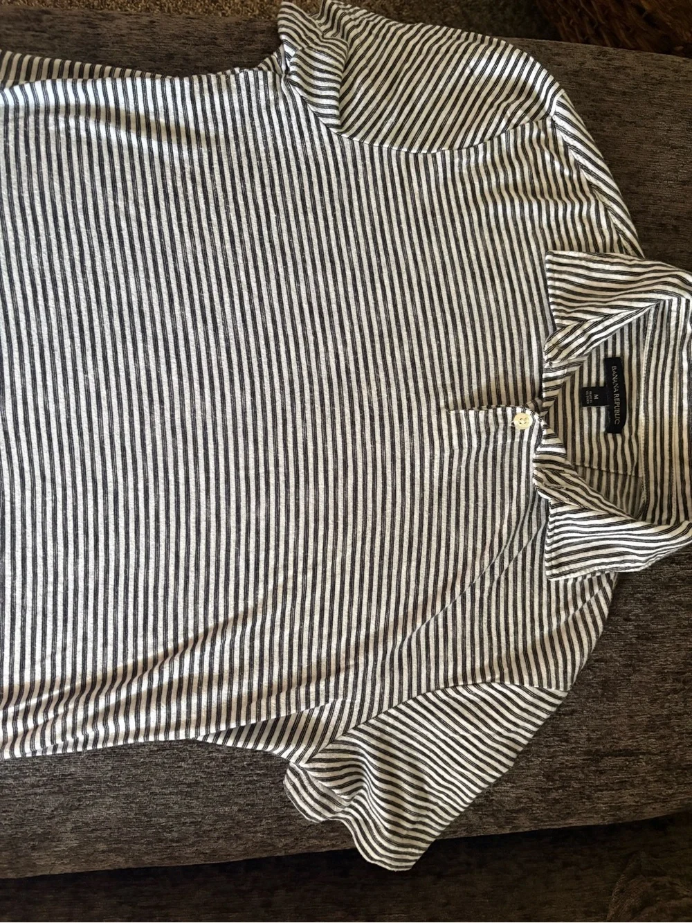 Banana Republic lightweight striped